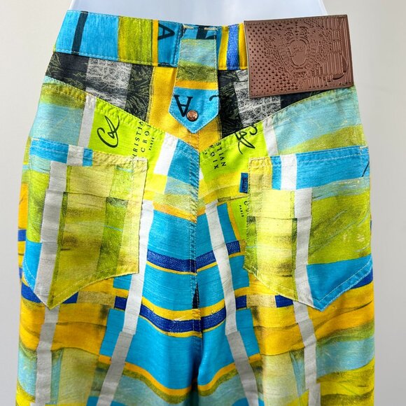 Christian Lacroix  Abstract Print Pant - Picture 7 of 10